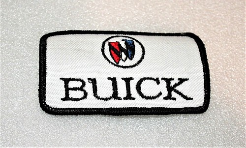 Vintage Buick Shield Automotive Logo Car Cloth Patch New NOS 1970s - Picture 2 of 3