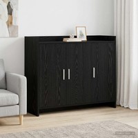 Sideboard Schwarze Eiche Nachbildung 98,5X33X80 Cm Holzwerkstoff