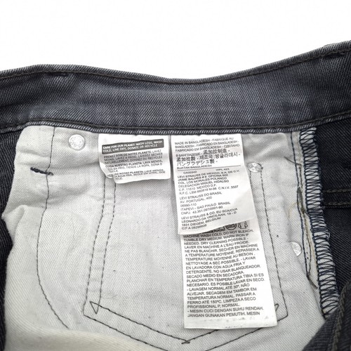 Vintage Levi's Jeans 569 Men Stretch Loose Straight Zy9 Size W34 L32 - Picture 6 of 8