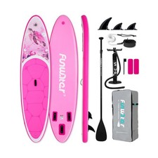 FunWater Stand Up Paddle Board Ultra-Light Inflatable Paddleboard with SUP Ac...