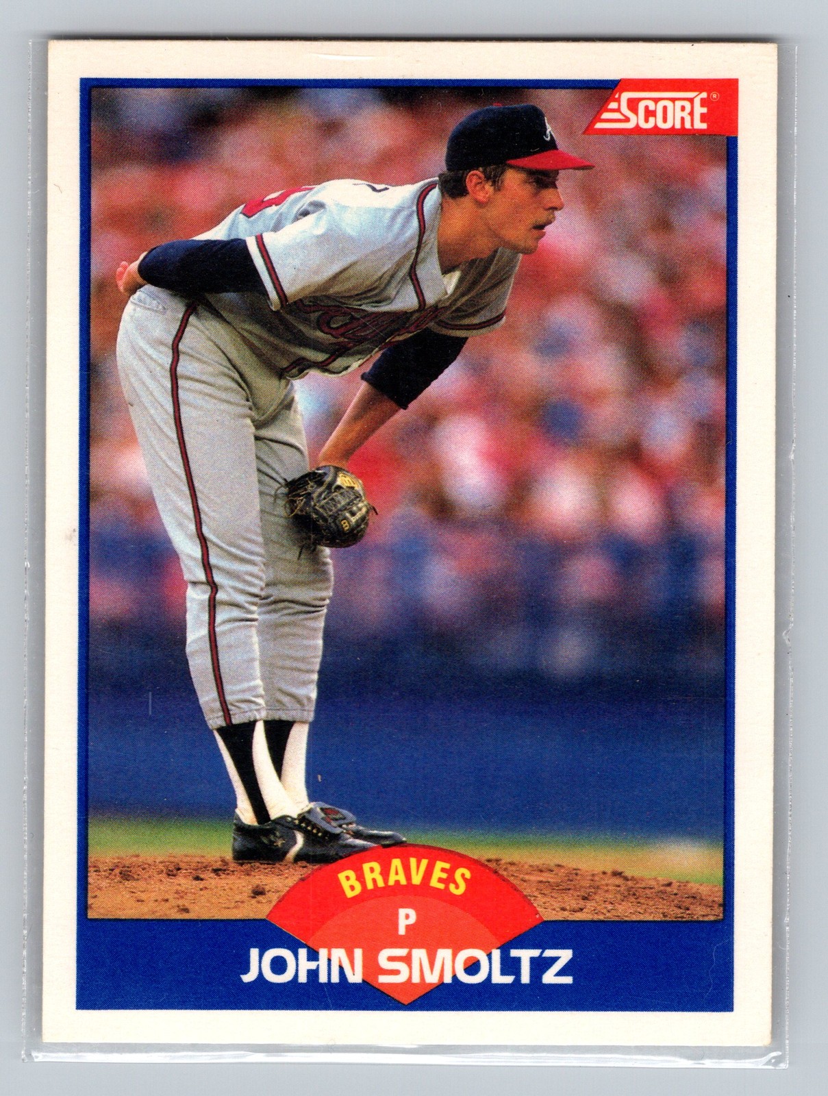 1989 Score #616 John Smoltz