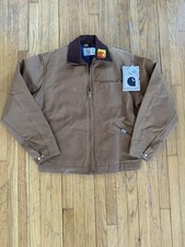 Carhartt Detroit Jacket Blanket Lined 6BLJT Vintage 90s, Size 42, New With Tags