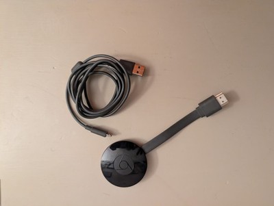 Google Chromecast 2 1080p Media Streaming Device - Black (NC2-6A5)