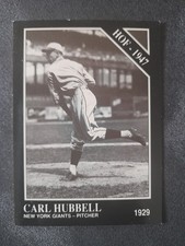 1991 The Sporting News Conlon Collection - Carl Hubbell #10 HOF 1947