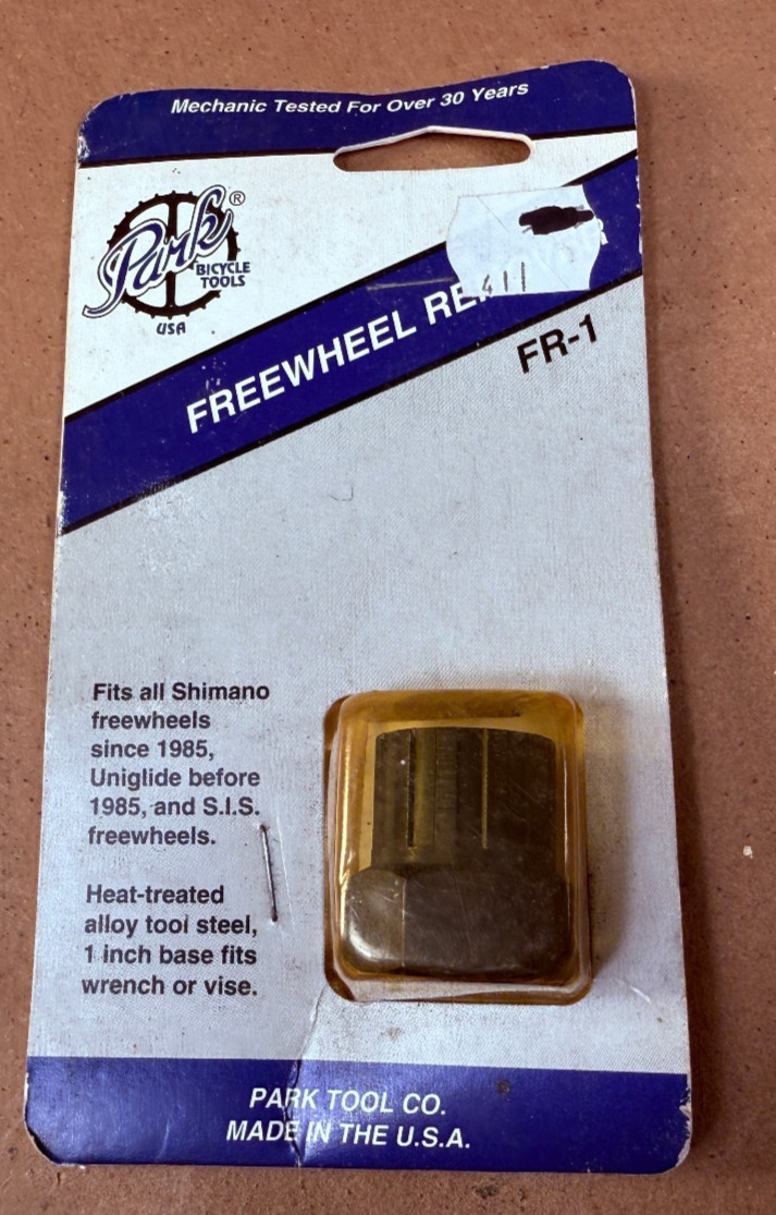 Freewheel Remover Bike Tool - New In Packaging Nos