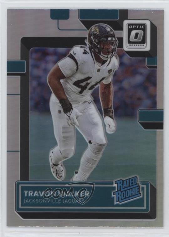 2022 Panini Donruss Optic Rated Rookie Holo Prizm Travon Walker #225 11wv