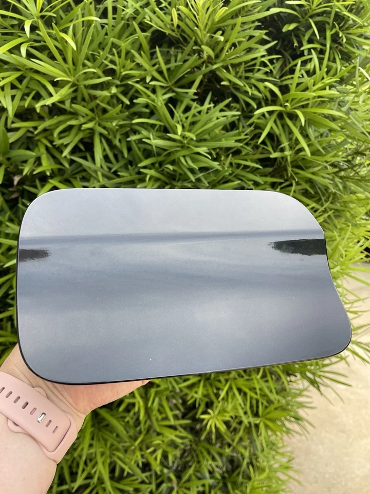 BMW X3 (F25) 2011-2017 tanque de combustible tapa tapa embellecedor (negro) Foto 2 de 4