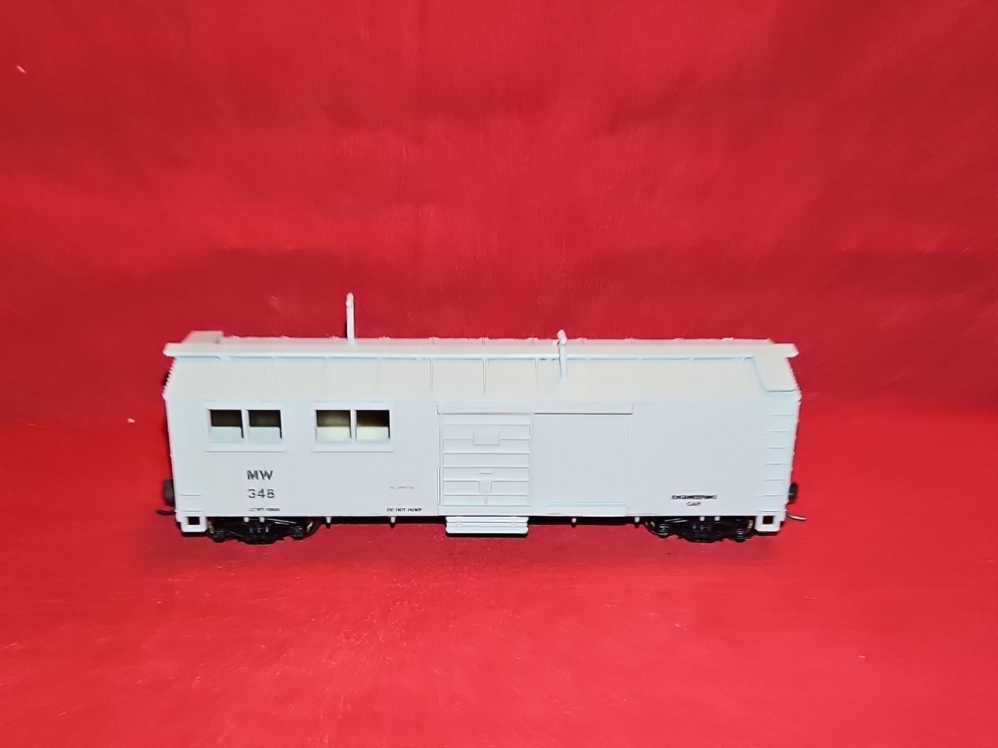 HO Maintenance Of Way MW Engineering Car # 348