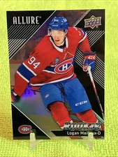 Logan Mailloux RC 2024-25 Allure Hockey #144 BLACK RAINBOW ROOKIE - Canadiens