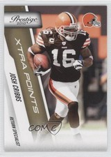 2010 Playoff Prestige Xtra Points Gold 29/250 Josh Cribbs #49 9y7