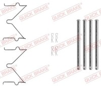 ZubehÖRsatz Scheibenbremsbelag Vorne Quick Brake 109 0040 FÜR Mitsubishi
