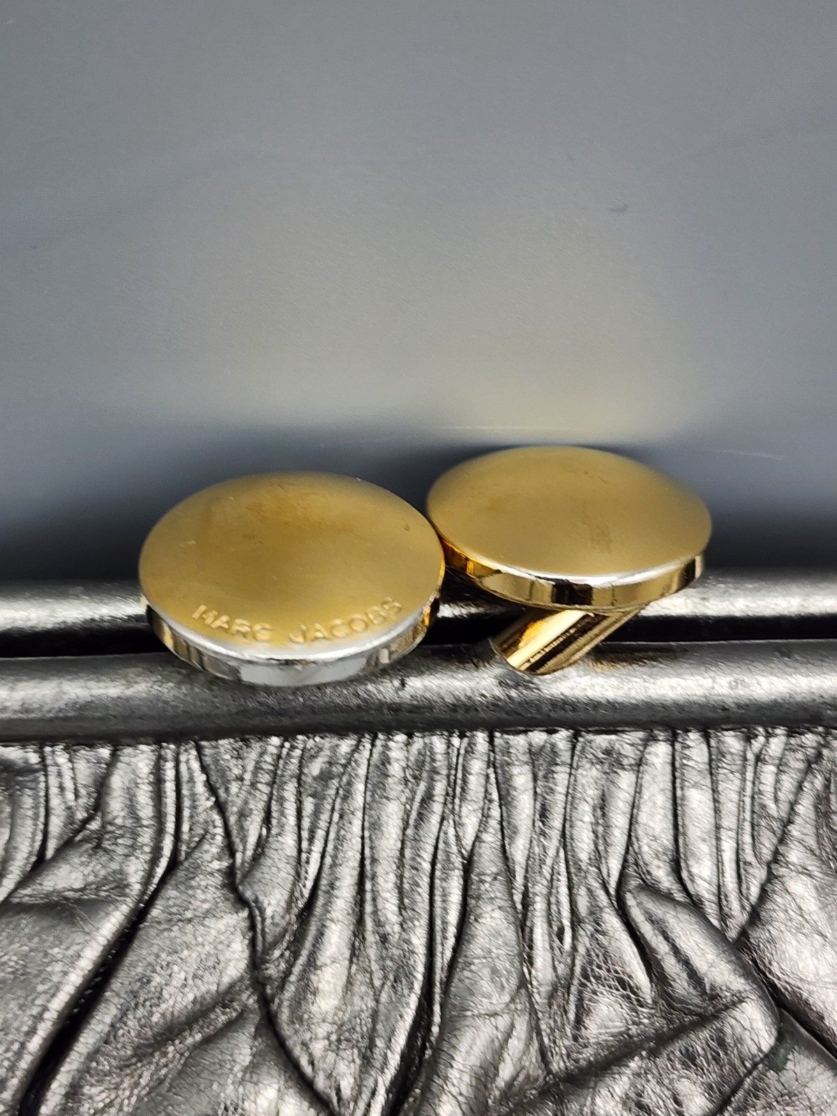 MARC JACOBS Collection Patchwork Metallic Leather… - image 3