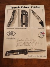 Rare original vintage 1995 Handmade KNIFE Cat...