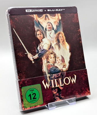 Willow (von Ron Howard) 4K UHD + Blu-Ray Steelbook deutsch aus Sammlung