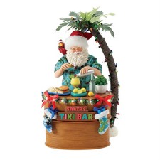 PRE-ORDER Santa's Tiki Bar By: Possible Dreams SHIPS 4/2026 NEW 2025
