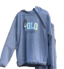Polo Ralph Lauren Polo Joggers Sweater Grey 2 PIECE SET Mens Size XXL