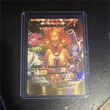 Pokémon The Unbeatable Red Gold Foil Metal 1500000 Collectible Card