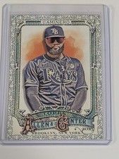 2025 Topps Allen Ginter Foil Filagree Parallel 72 JUNIOR CAMINERO Rays