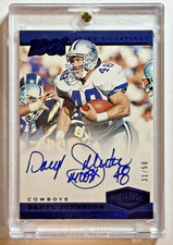 2019 Panini Plates & Patches Daryl Johnston NFL 100 Years Signatures Auto /50