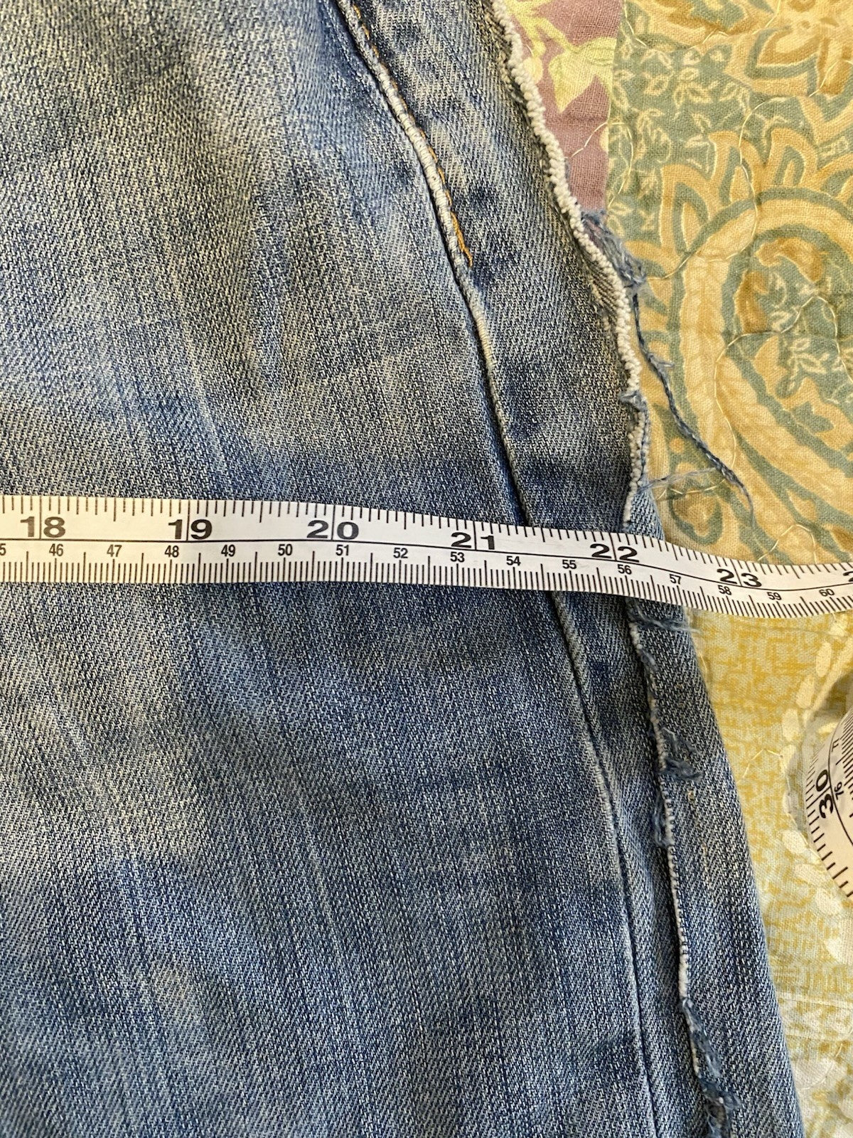 Upcycled Levi’s Patchwork Jeans Reworked Patchwor… - image 11