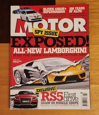MOTOR CAR MAGAZINE June 2010 - NEW LAMBO EXPOSED - HAIL THE KING OF SUPERCARS 