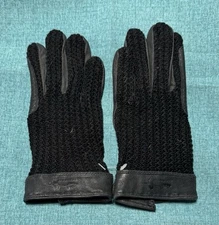 NEW PRI Size 5 1/2 G3066 Crochet Back Riding Gloves