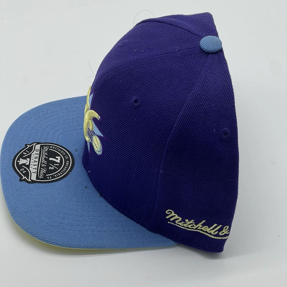 Philadelphia 76ers Mitchell & Ness NBA Sombrero Ajustado Talla 7.5 Allen Iverson ¡Limpio! Foto 4 de 4