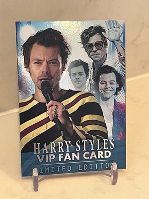 HARRY STYLES 1D PANINI 2025 POPSTARS! AUFKLEBER SAMMLUNG VIP FAN KARTE