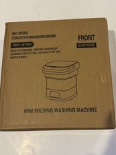 Portable Mini Washing Machine 8L Foldable Washer Spin Dryer