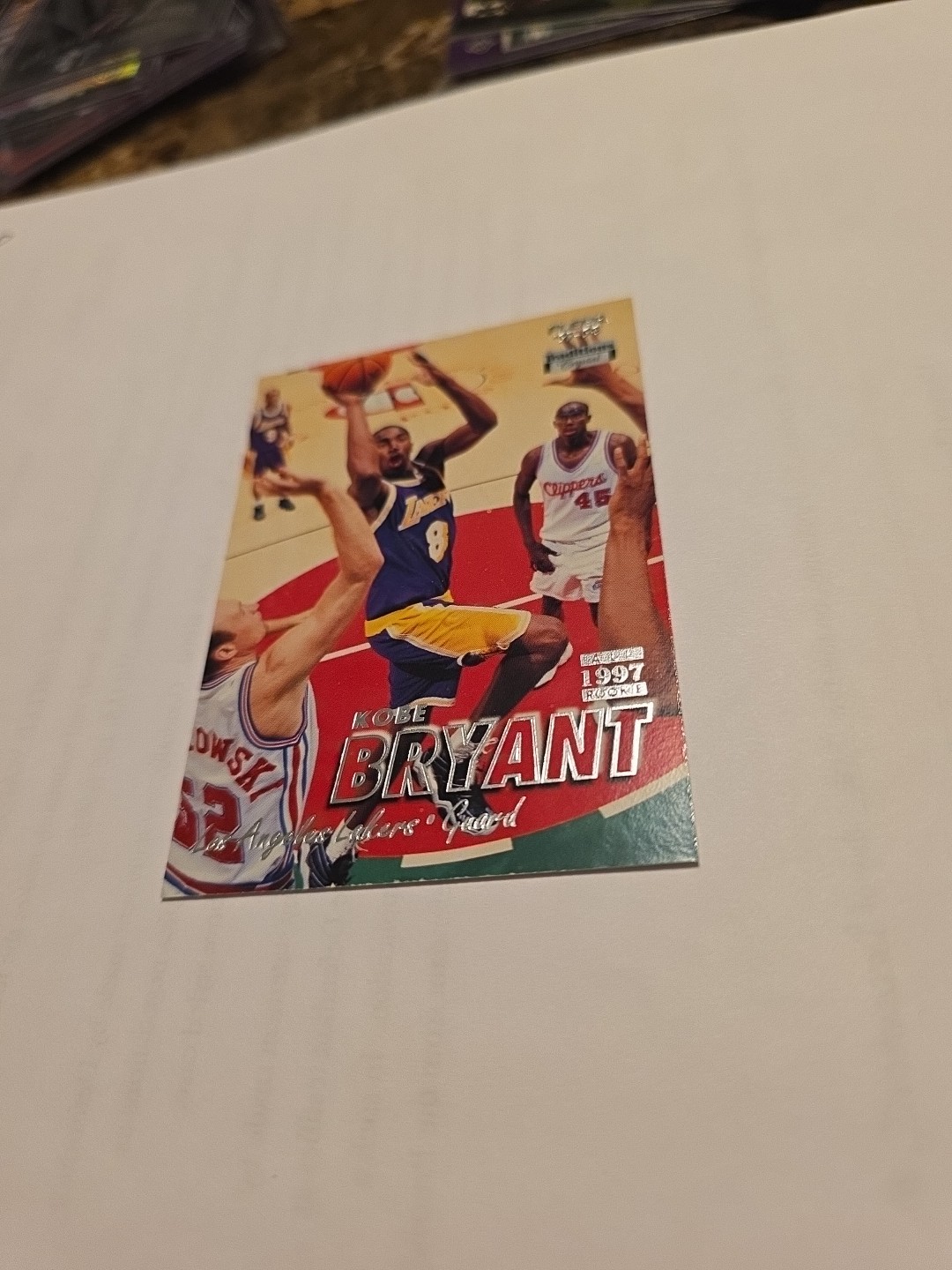 1997-98 Fleer Traditions "CRYSTAL" Parallel #50 KOBE BRYANT 🔥 RARE Lakers HOF