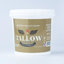 Unscented Beef Tallow 2 pound-Perfect for Skincare, Soap Making &Candle Crafting