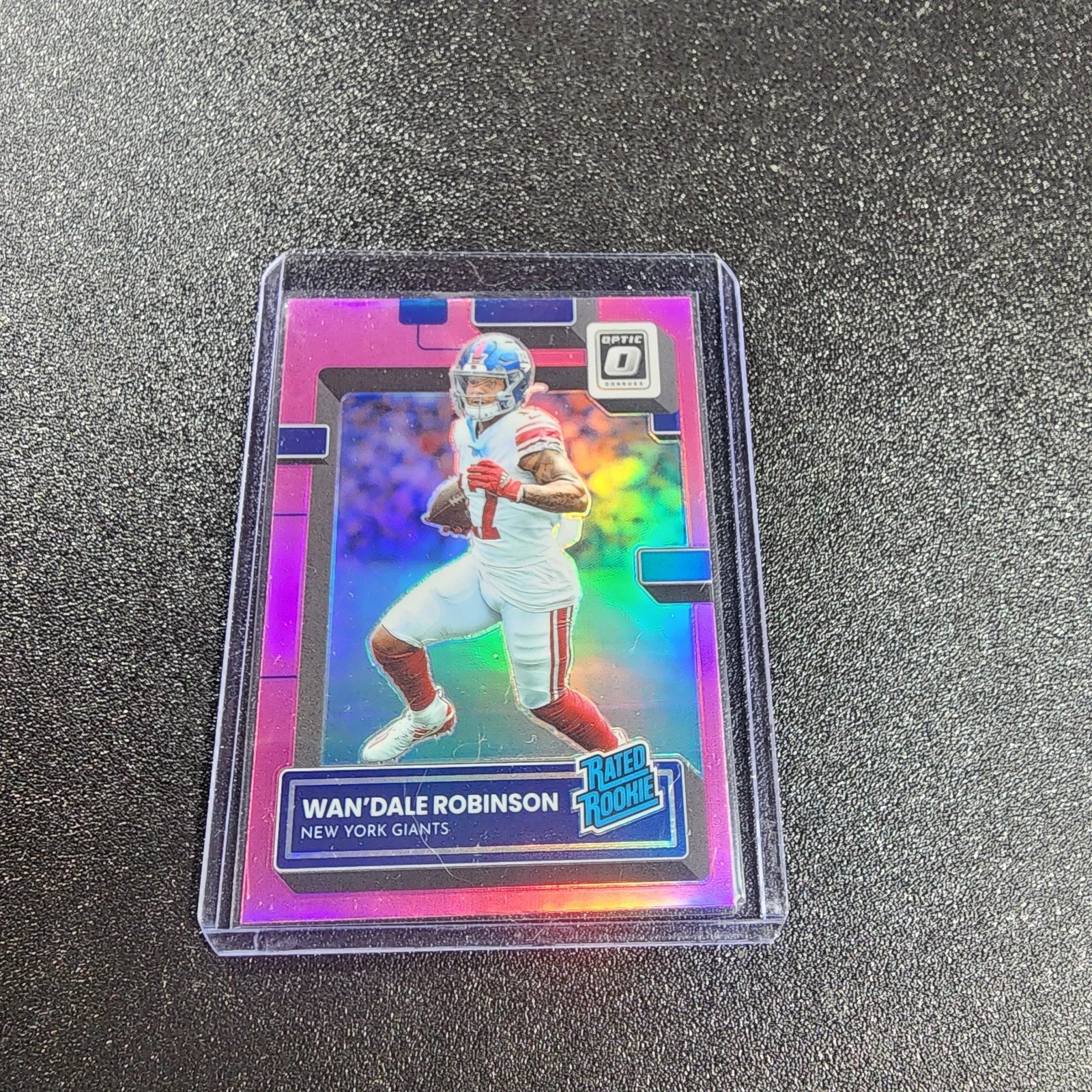2022 Panini Donruss Optic - Rated Rookie Wan'Dale Robinson #220 Pink Prizm (RC)