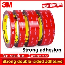 3M Strong Double-Sided Foam Tape Waterproof High Viscosity Adhesive for Car|Wall