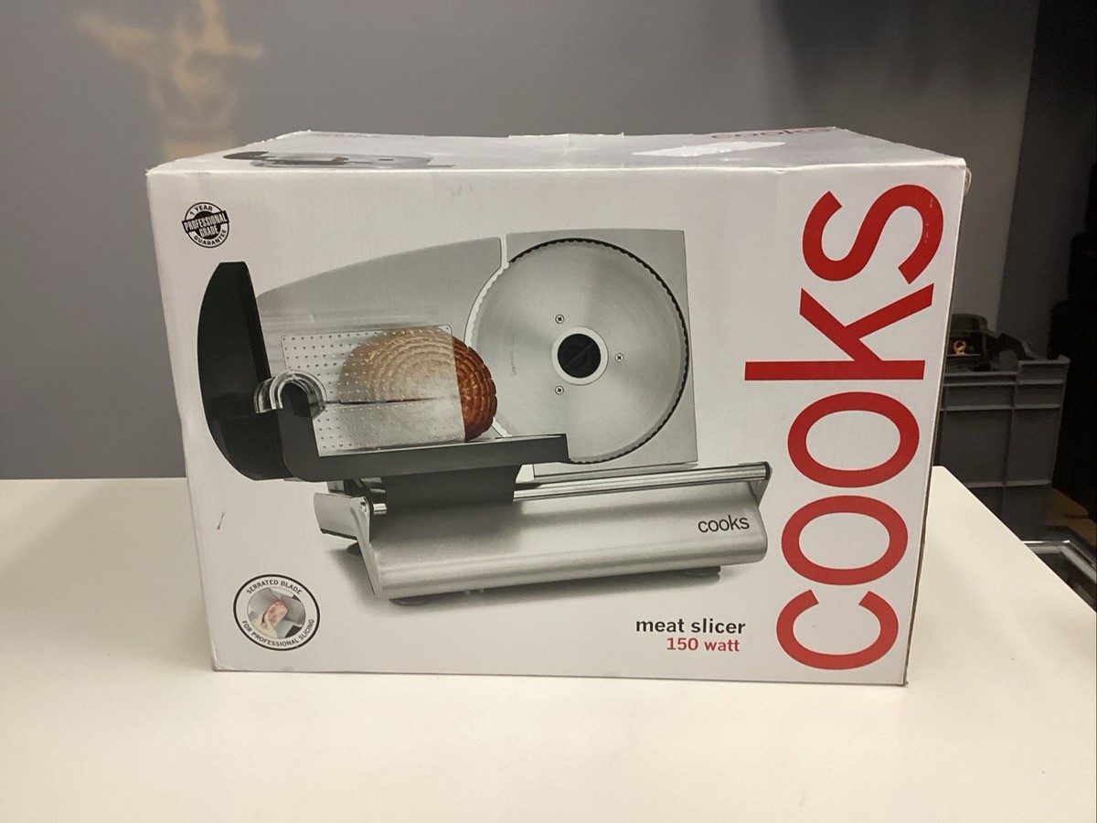 Cooks JC Penney Meat Slicer 150 Watt New Spiralizer Deli Serrated