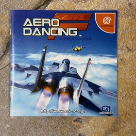 Aero Dancing F / AeroWings 2 Airstrike CIB - Sega Dreamcast **JAPAN IMPORT**