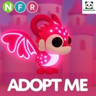 NEON Cupid Dragon | Fly & Ride - Adopt Me (CHEAP)- TRUSTED