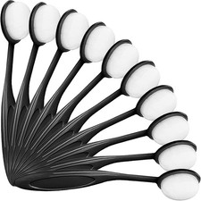 10 Pack Ink Blending Brushes, Card Making Stencil Tool Black Handles