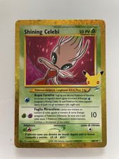 Shining Celebi 106/105 Pokémon 30° Anniversario Italiano Classic Collection NM