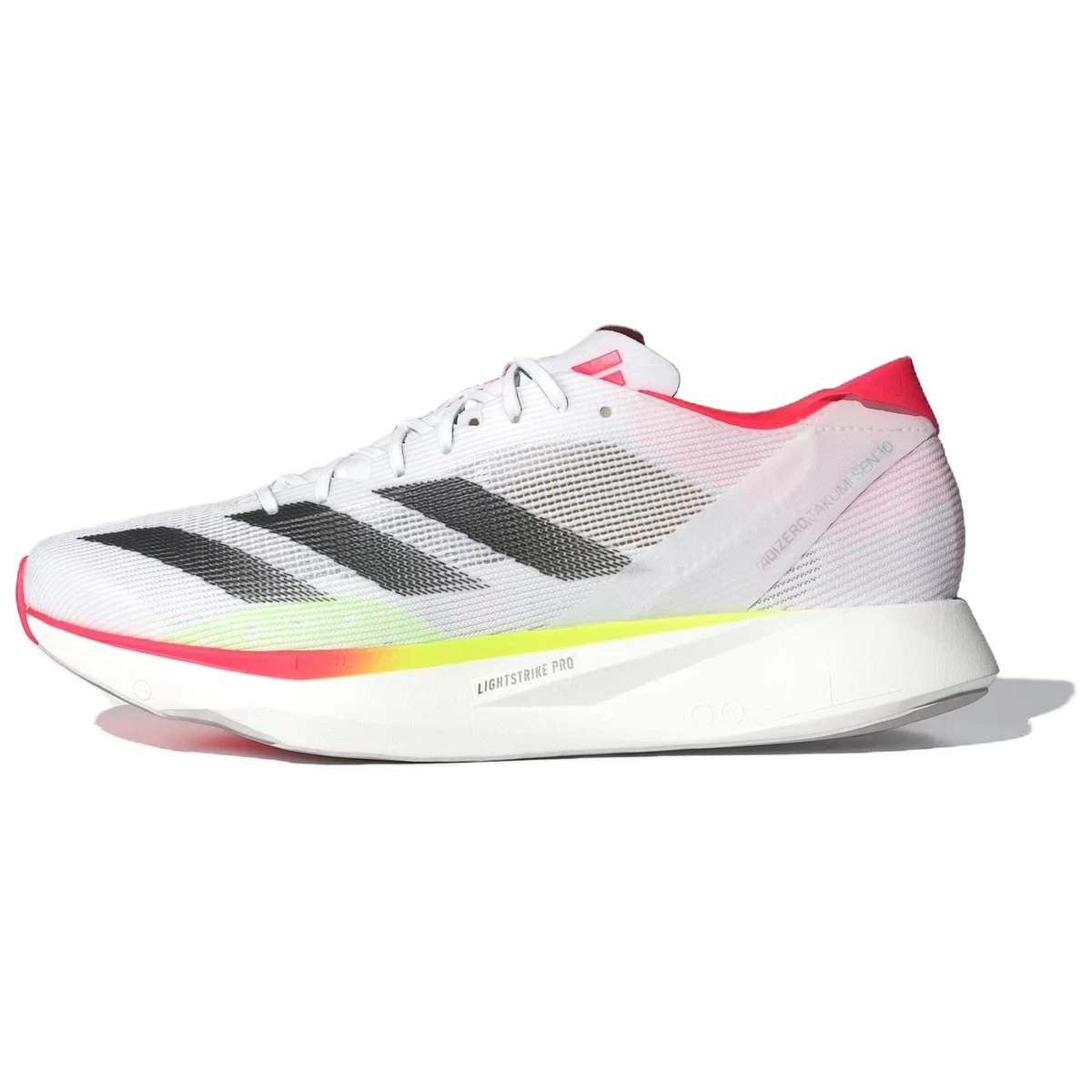 Adidas Adizero Takumi Sen 10 White Black Lucid Red IH5712 Men\'s Size 12.5 New bestseller #sale #adidas Adizero Takumi Sen 10 M  main image 3