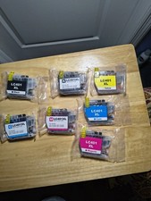 7 pk LC401XL LC-401 XL Ink Cartridges for MFC-J1010DW MFC-J1012DW J1170DW