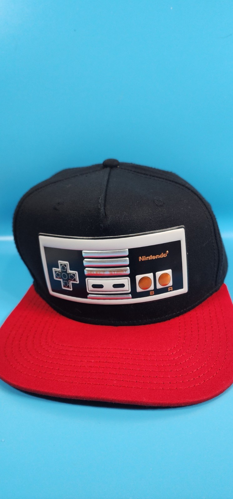 Nintendo Controller Adjustable Black &  Red Snapb… - image 1