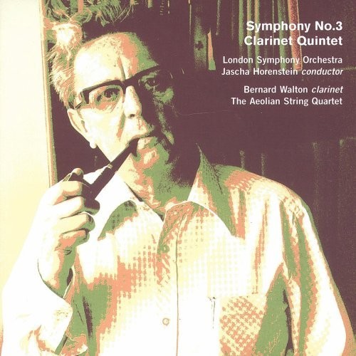 Симфония № 3 Роберта Симпсона, квинтет для кларнетов (Хоренштейн, Lso, Уолтон) (CD)