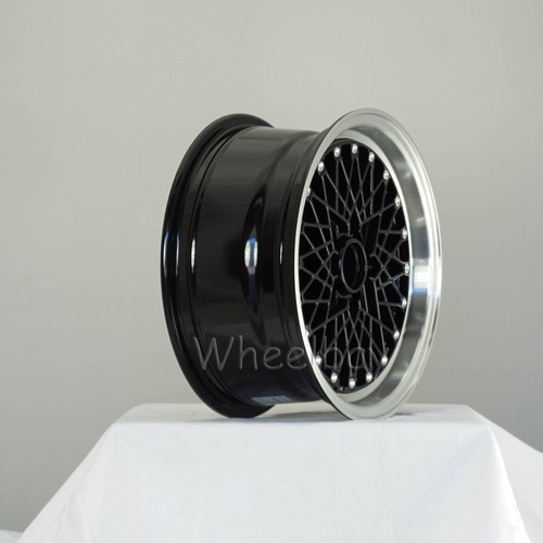 4 ROTA WHEEL OS MESH  15X7 4X110 20  73 R BLACK MAZDA RX7 . - Bild 5 von 5