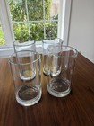 Four Glass Hurricane Pillar Candle Holder with Glass Stand Centerpiece Vase — photo 4