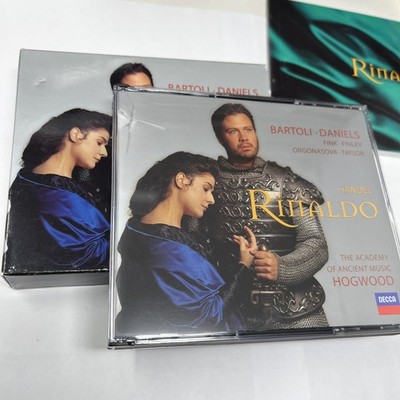 Handel Rinaldo CD Opera Box Set Decca Hogwood Academy Ancient Music 3 Disc 2000