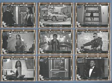 2025 UD James Bond No Time To Die Complete 15 Card Black & White Insert Set