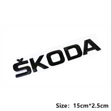 Car Rear Trunk Emblem Stickers Side Badge for Skoda 4x4 Logo Octavia A7 Tour RS