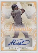 2023 Leaf Trinity Divinity 4/10 Kevin Mitchell #D-KM1 Auto 01qb