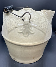 Antique Stoneware Whiskey Jug - F.H. Weeks Ak...