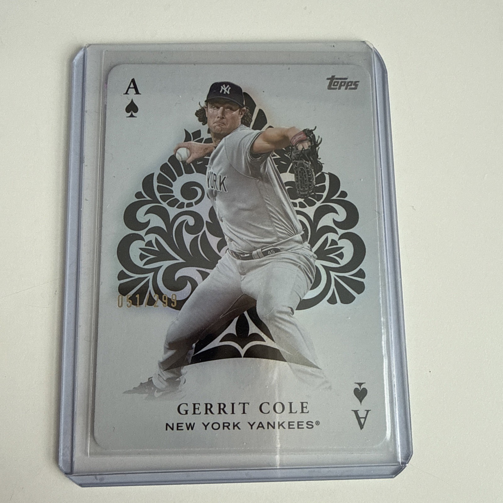 2023 Topps Series 1 - All Aces Gerrit Cole #AA-9 Black /299